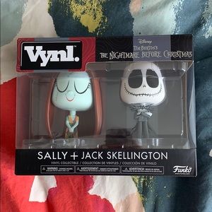 Sally and Jack Skellington Funko Figurines